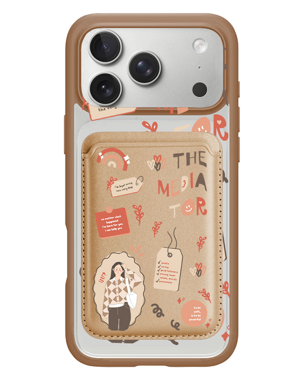 iPhone Magnetic Wallet Case - INFP