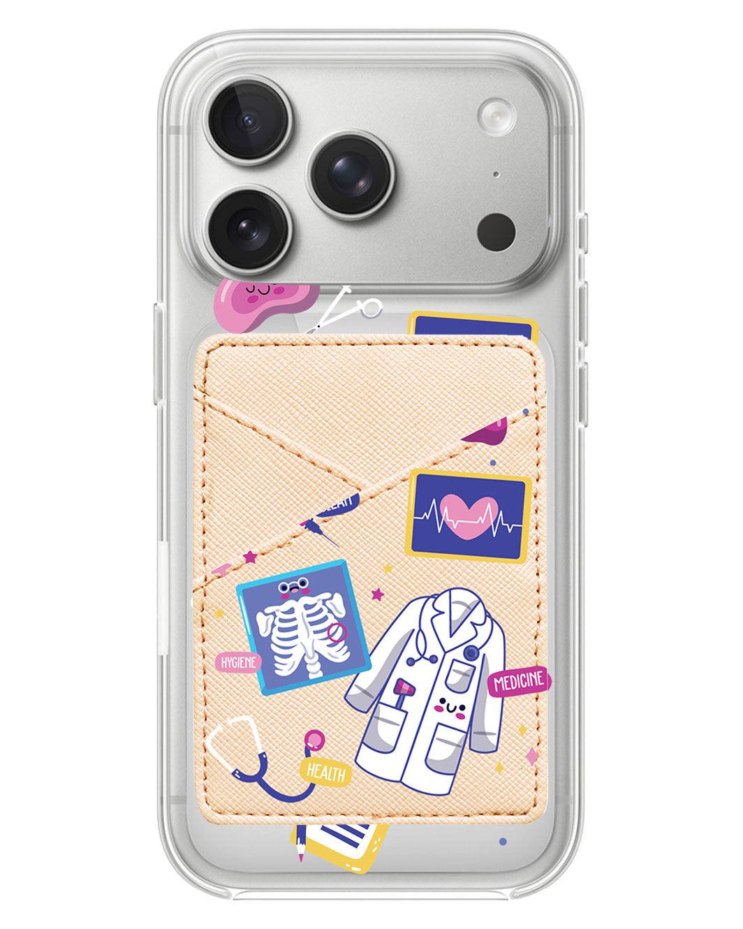 iPhone Phone Wallet Case - Doctor