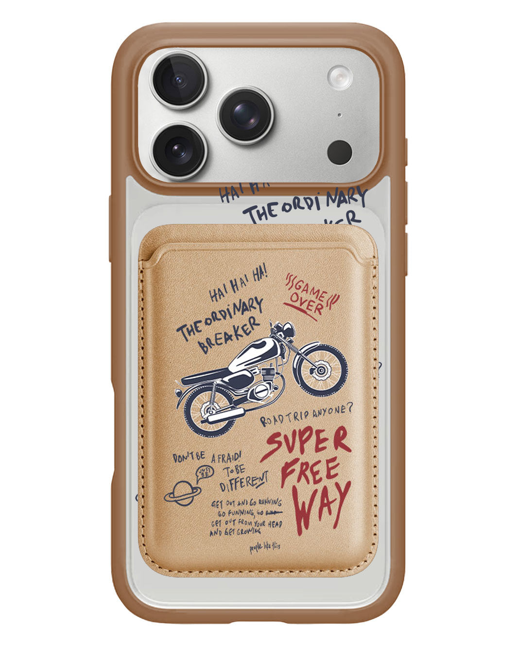 iPhone Magnetic Wallet Case - The Ordinary Breaker