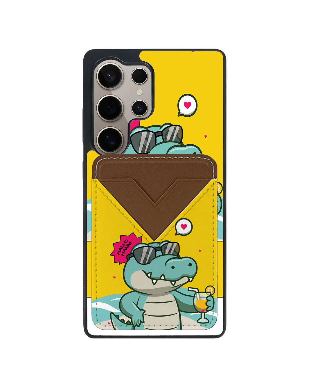 Android Avant Wallet Case - Cap Buaya