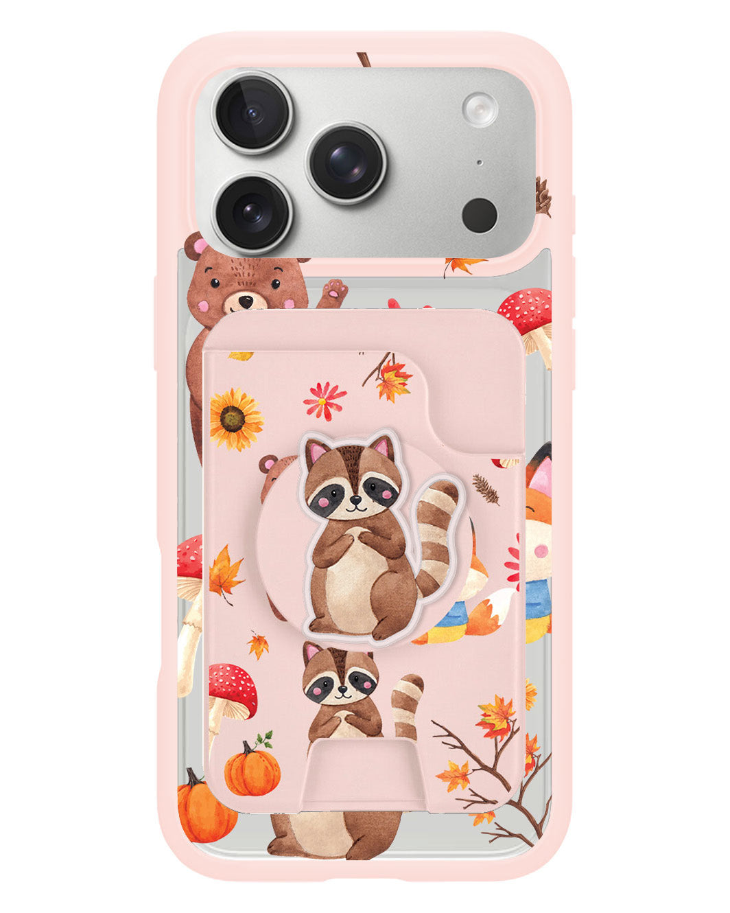 iPhone Magpop Wallet - Autumn Animals