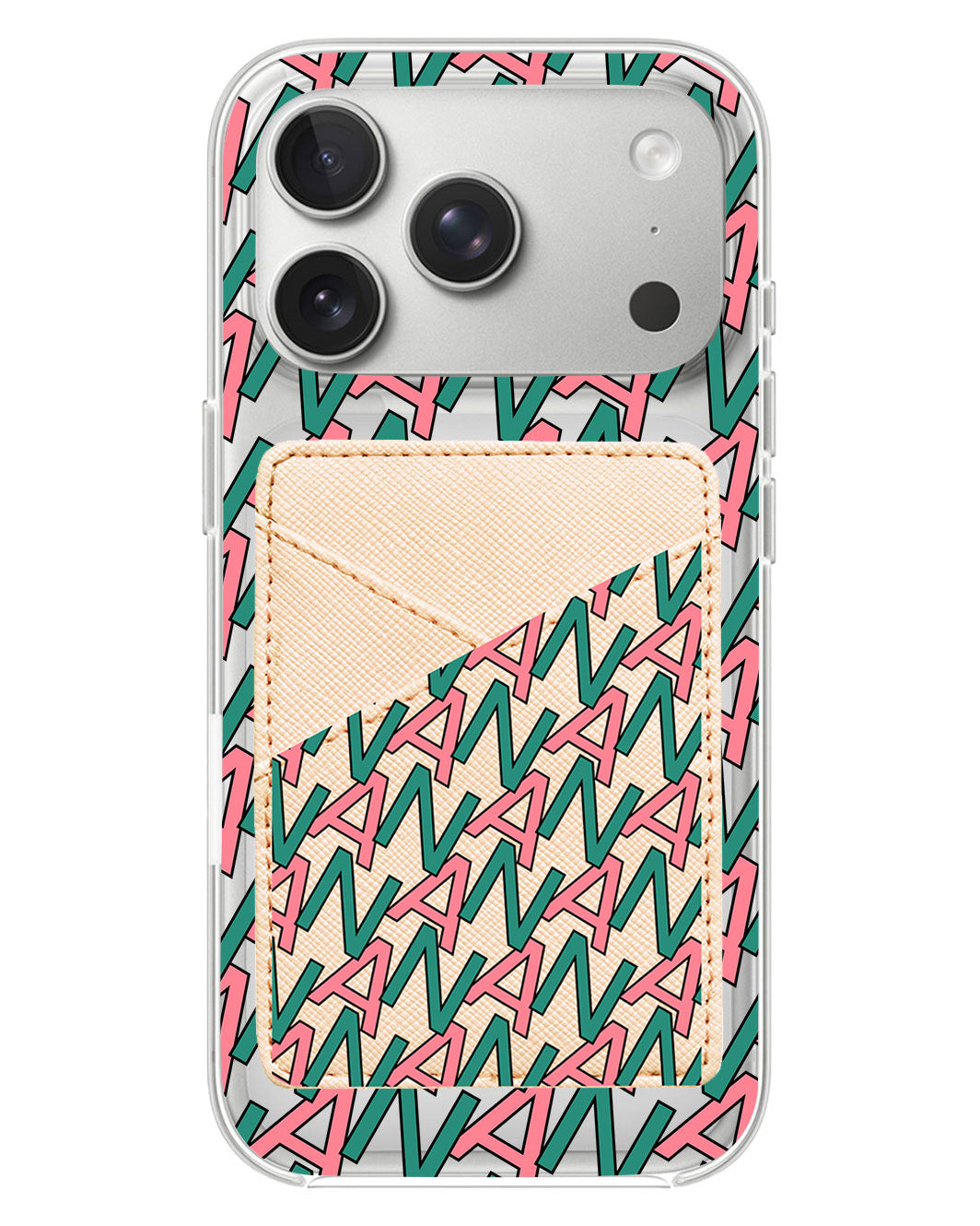 iPhone Phone Wallet Case - Initial 7.0 Monogram