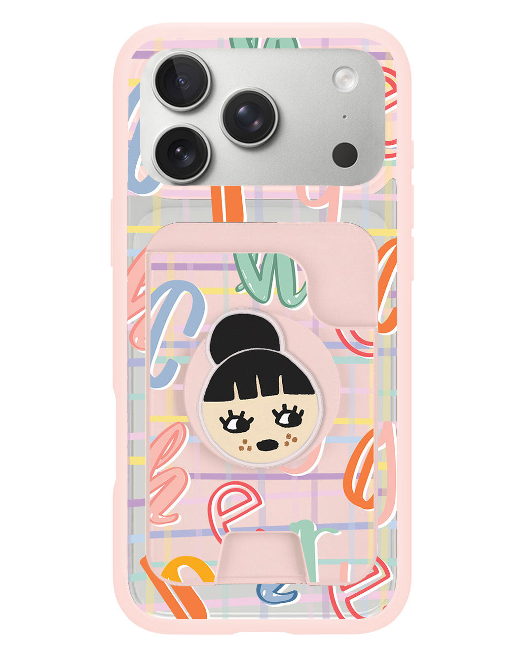 iPhone Magpop Wallet - Doodle 1.0 Monogram