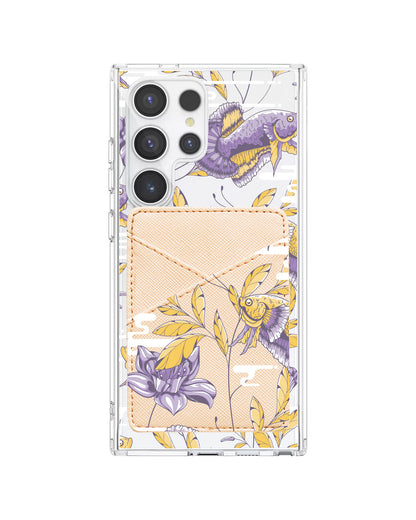 Android Phone Wallet Case - Fish & Floral 5.0