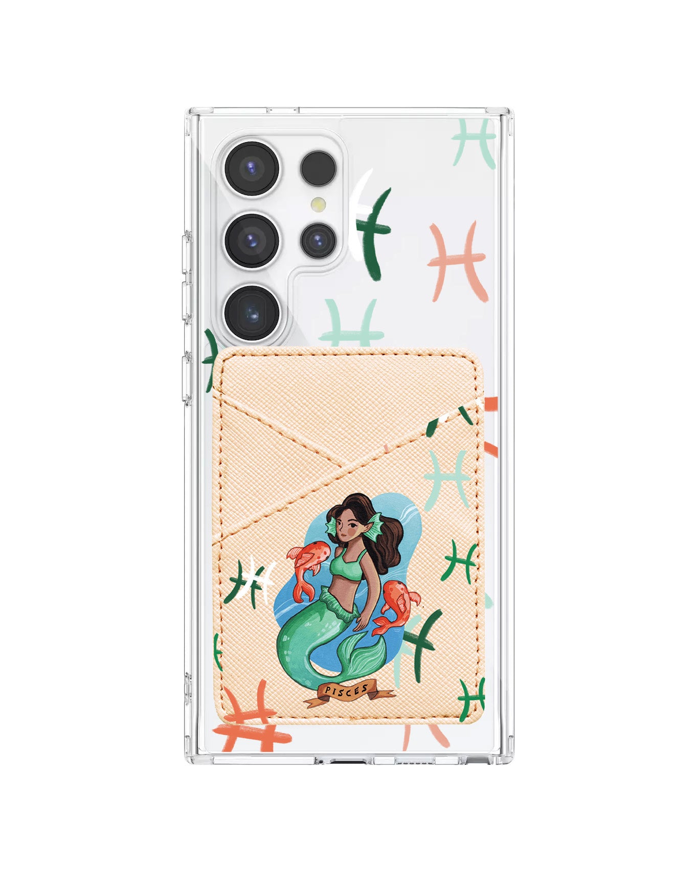 Android Phone Wallet Case - Pisces
