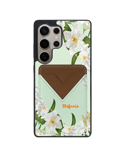 Android Avant Wallet Case - May Lily of The Valley