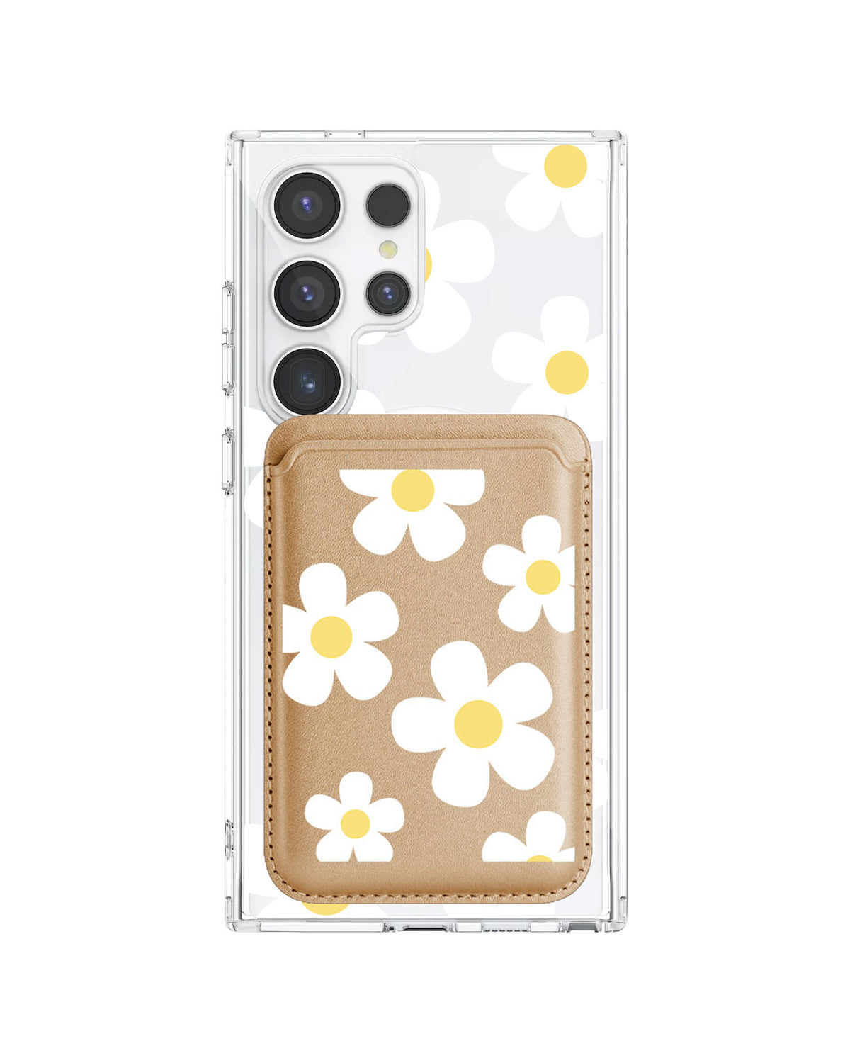 Android Magnetic Wallet Case - Daisy 2.0