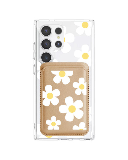 Android Magnetic Wallet Case - Daisy 2.0
