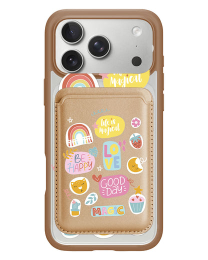 iPhone Magnetic Wallet Case - Good Day 1.0