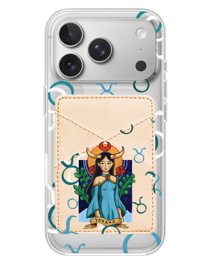 iPhone Phone Wallet Case - Taurus