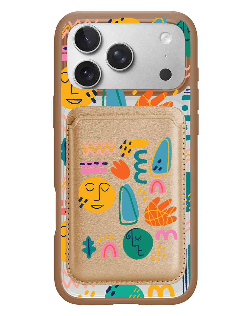 iPhone Magnetic Wallet Case - Silent Art