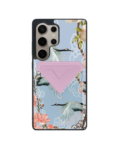 Android Avant Wallet Case - Oil Painting Birds