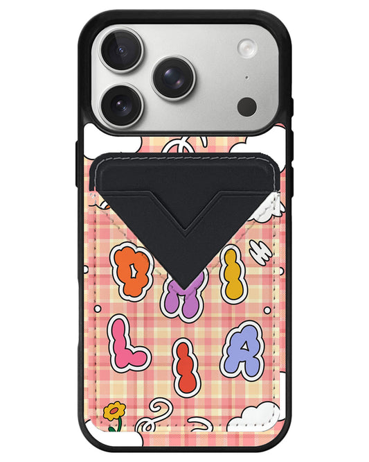 iPhone Avant Wallet Case - Adorable Monogram 6.0
