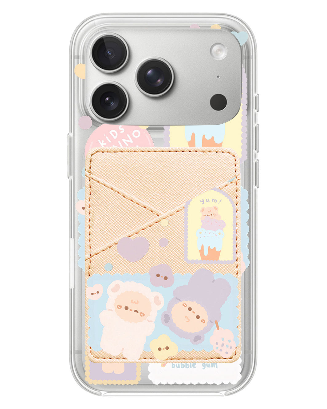 iPhone Phone Wallet Case - Sweets Heaven