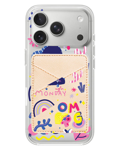 iPhone Phone Wallet Case - Monday, My Day