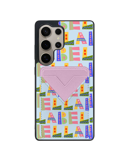 Android Avant Wallet Case - Playful Monogram 5.0