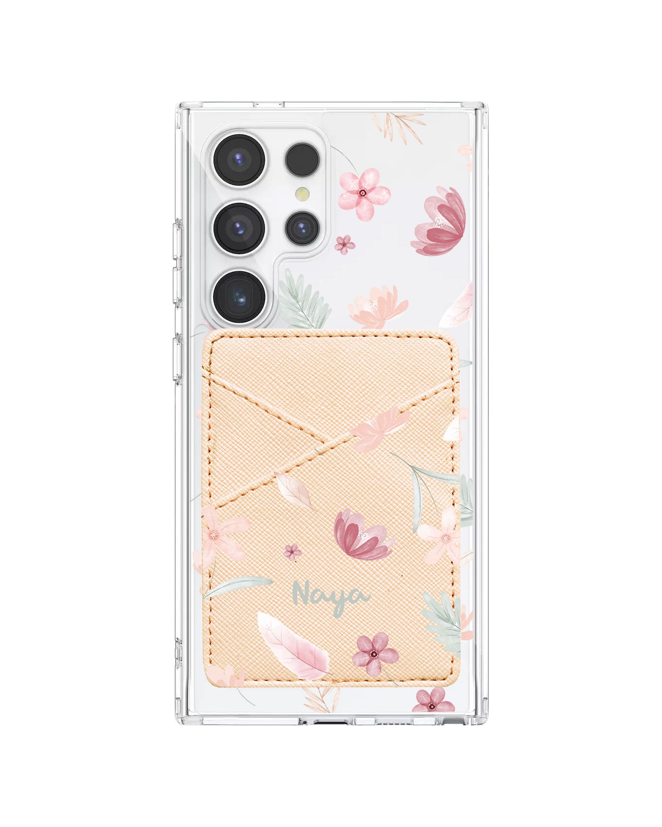 Android Phone Wallet Case - Wild Flower