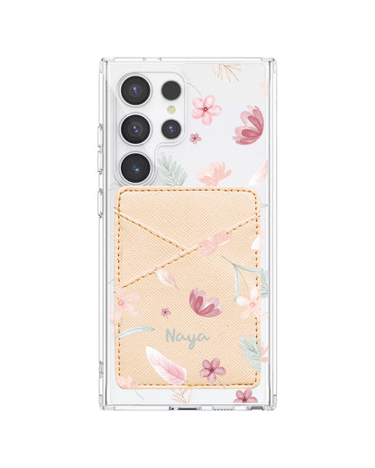 Android Phone Wallet Case - Wild Flower