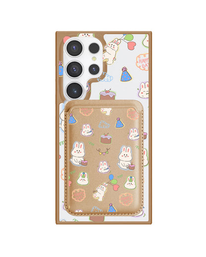Android Magnetic Wallet Case - Fun Party