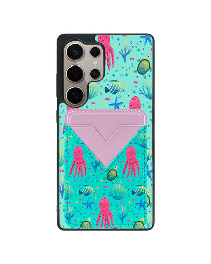 Android Avant Wallet Case - Underwater Dreams 2.0