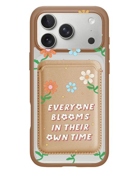 iPhone Magnetic Wallet Case - Blooms