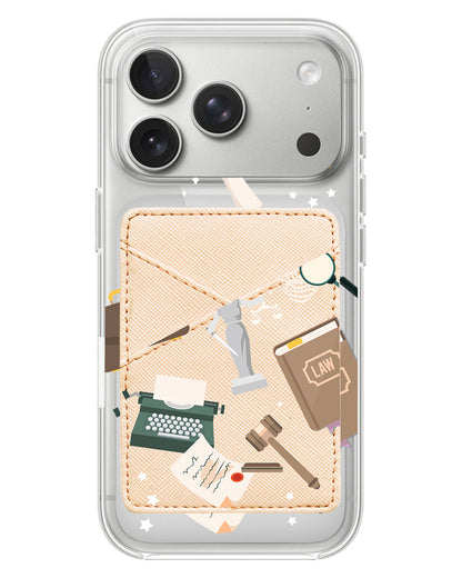 iPhone Phone Wallet Case - Lawyer