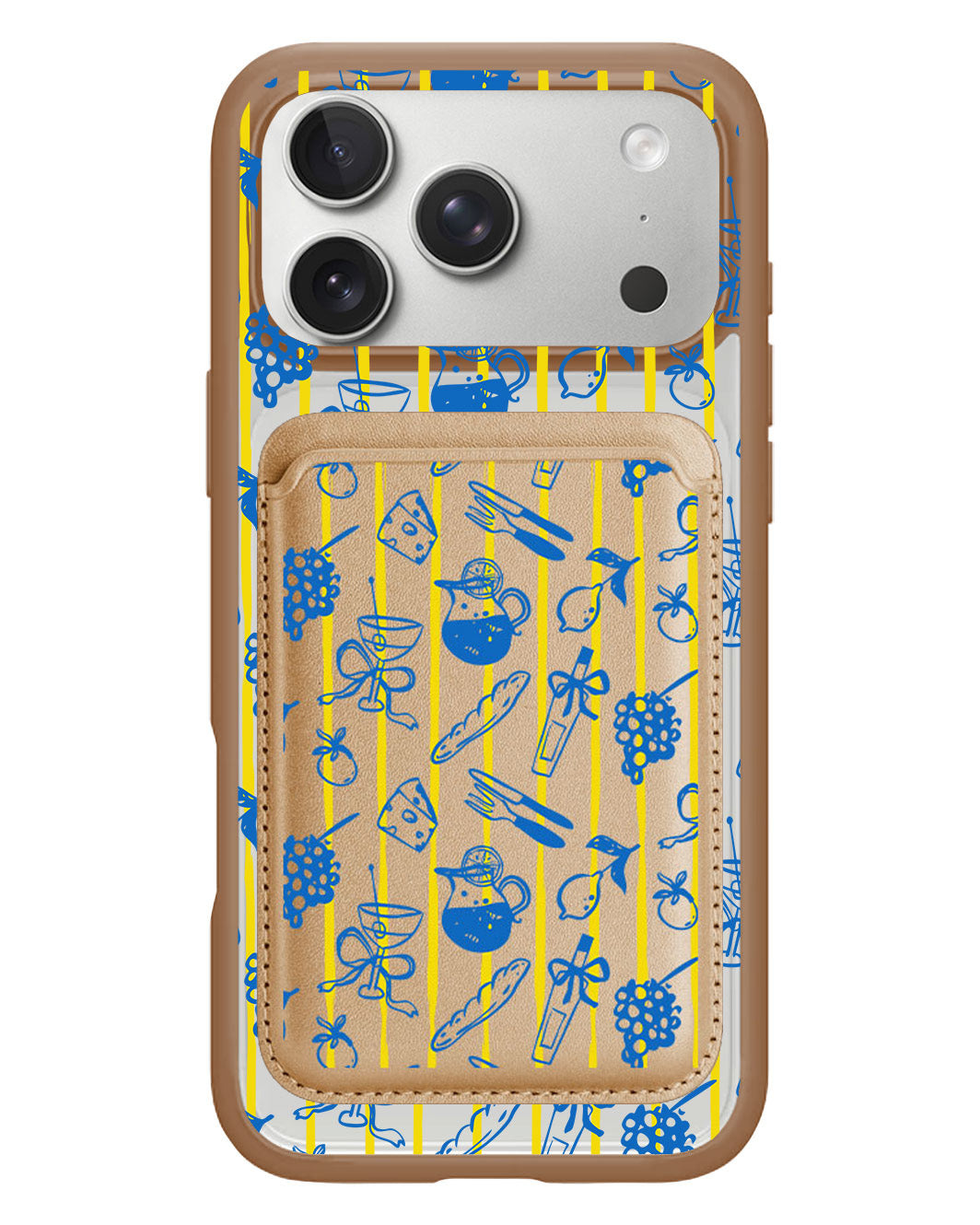 iPhone Magnetic Wallet Case - Italian Summer