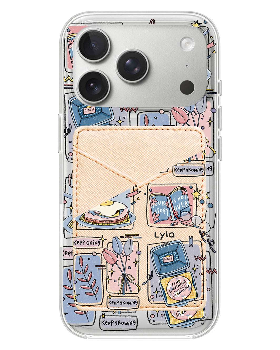 iPhone Phone Wallet Case - Grow (Sunnysidearteu)