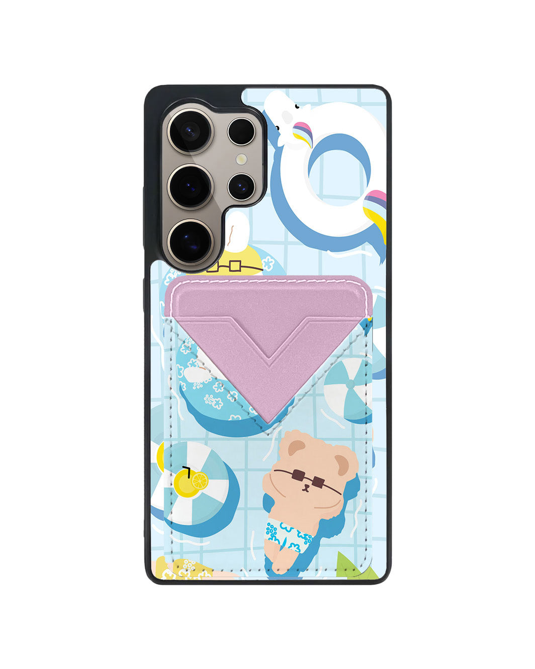 Android Avant Wallet Case - Pool Party Blue