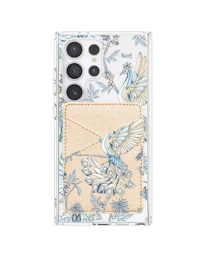 Android Phone Wallet Case - Peacock 5.0