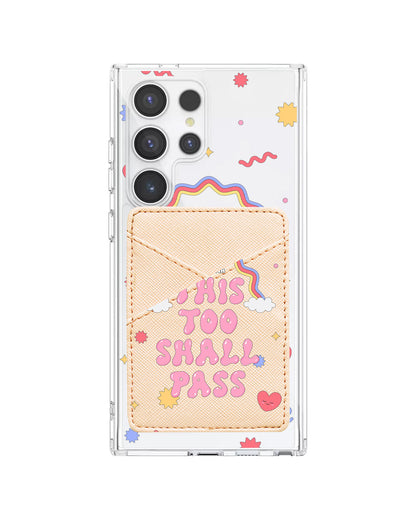 Android Phone Wallet Case - This Too Shall Pass