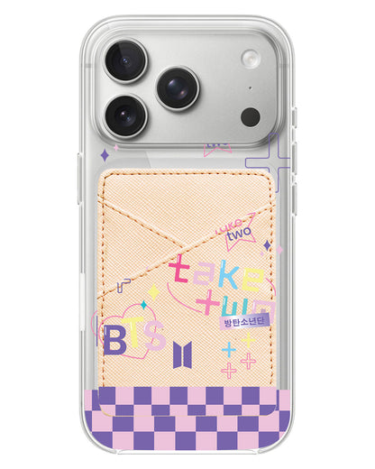 iPhone Phone Wallet Case - BTS Take Two