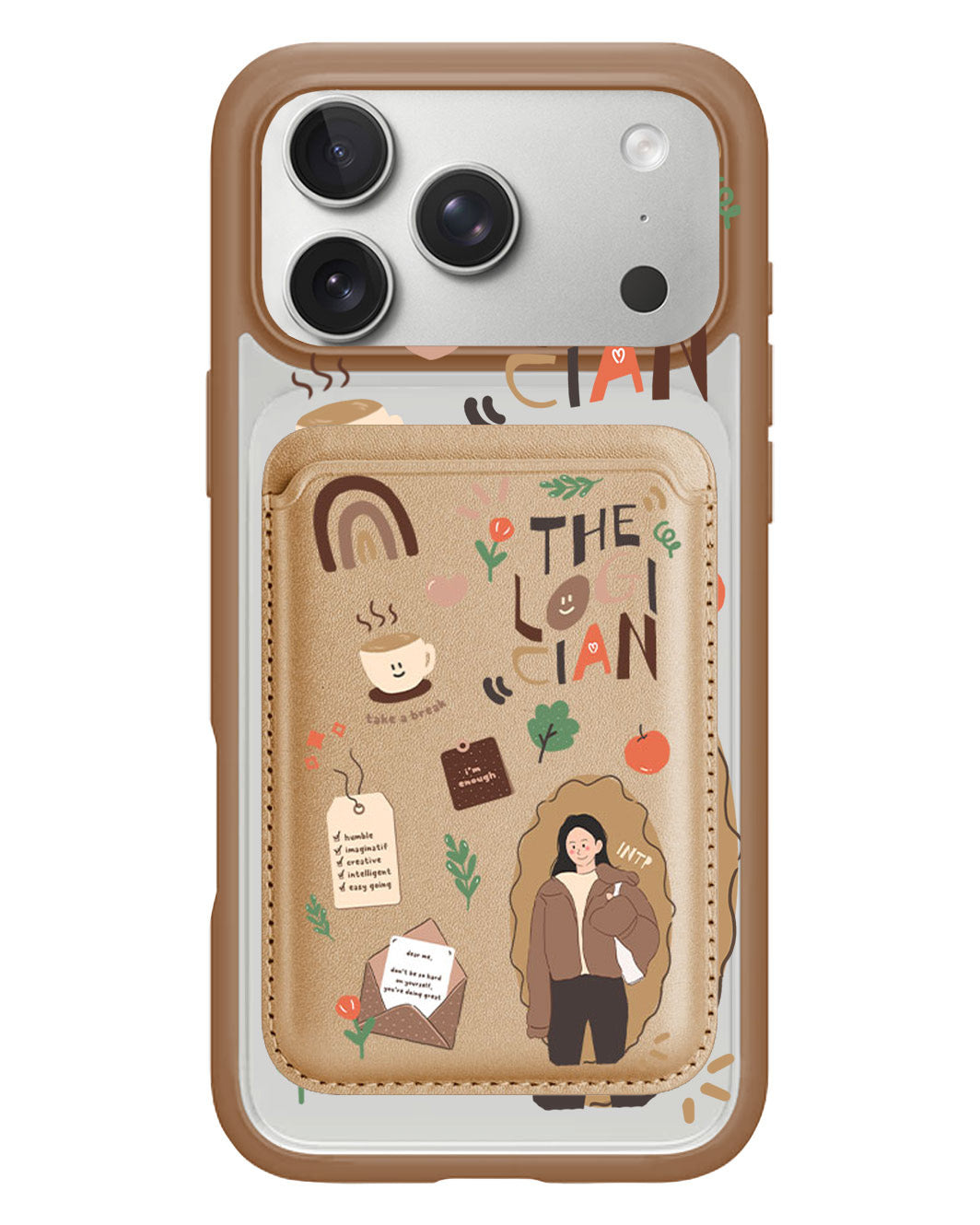 iPhone Magnetic Wallet Case - INTP