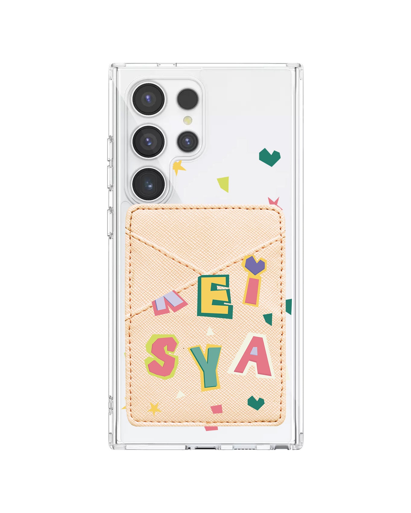 Android Phone Wallet Case - Adorable Monogram 4