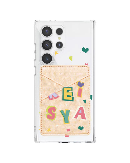 Android Phone Wallet Case - Adorable Monogram 4