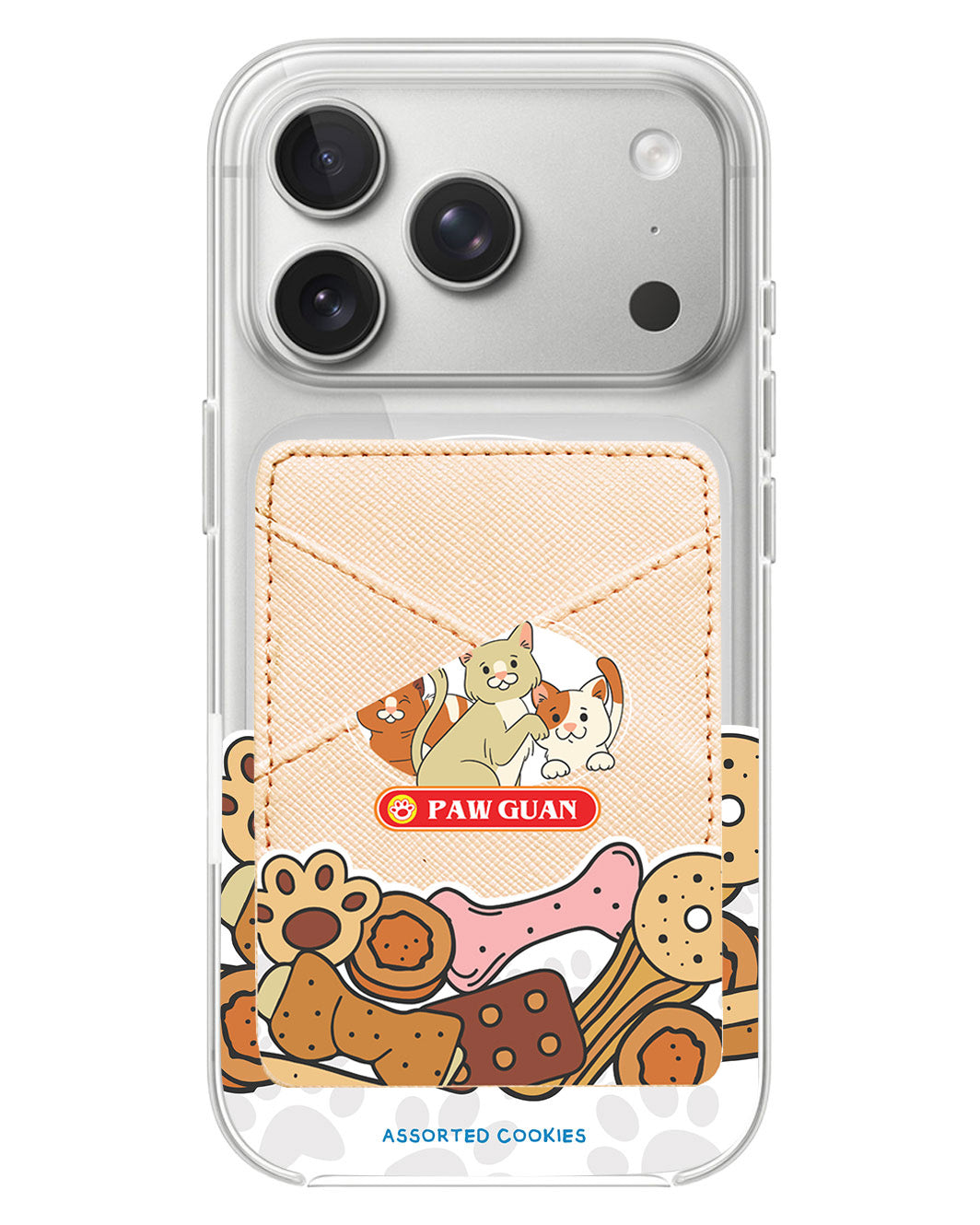 iPhone Phone Wallet Case - Pawguan Cat