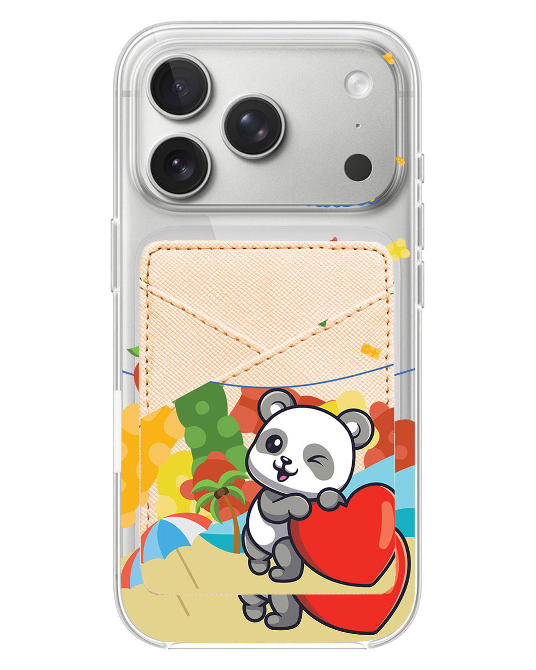 iPhone Phone Wallet Case - Yipi Baby Panda
