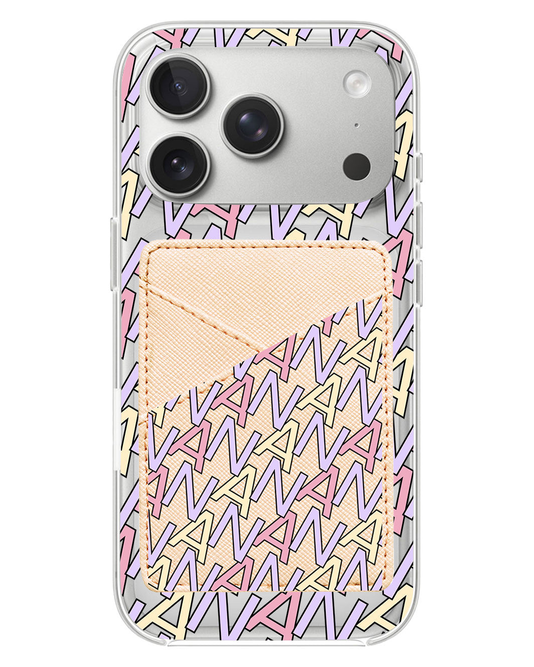 iPhone Phone Wallet Case - Initial 5.0 Monogram