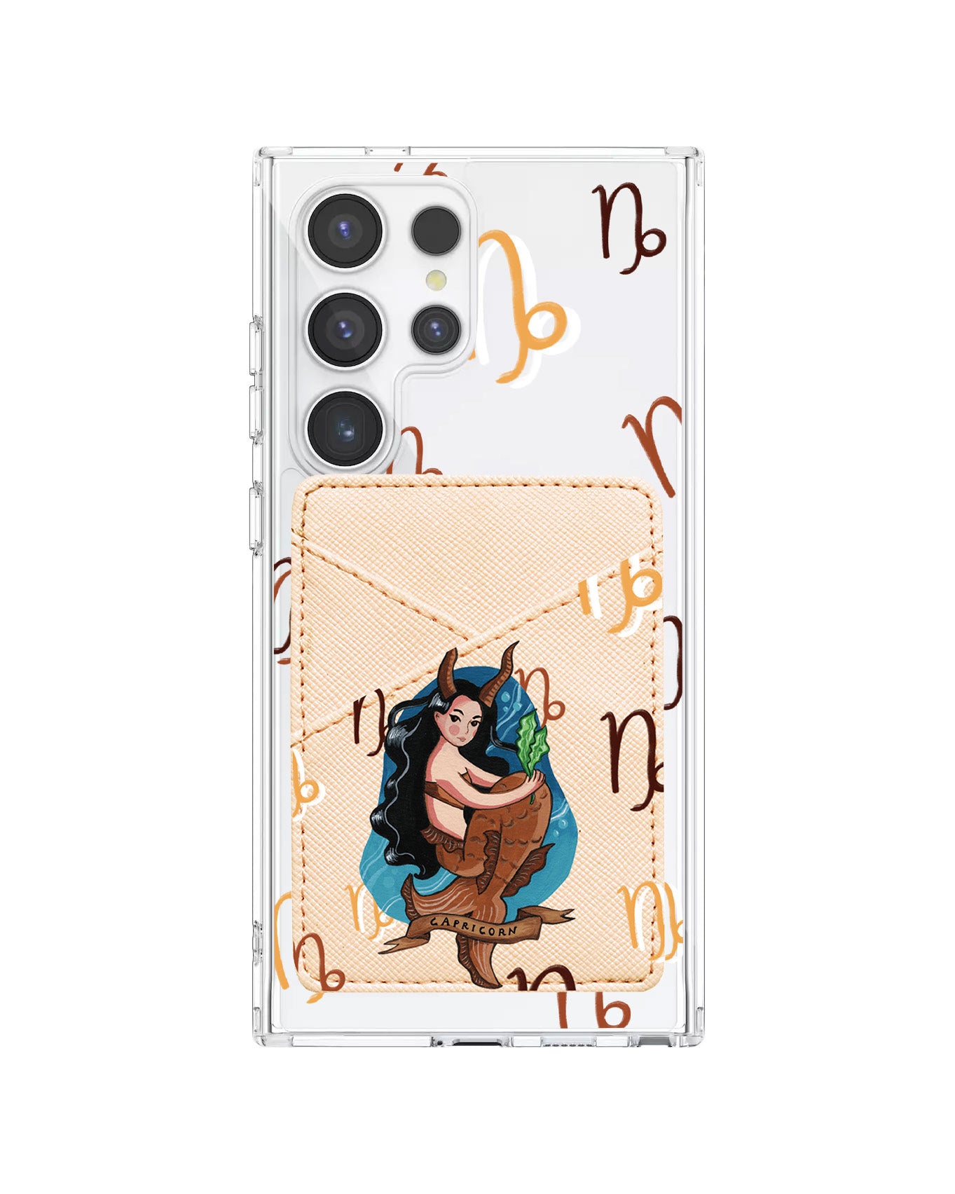 Android Phone Wallet Case - Capricorn