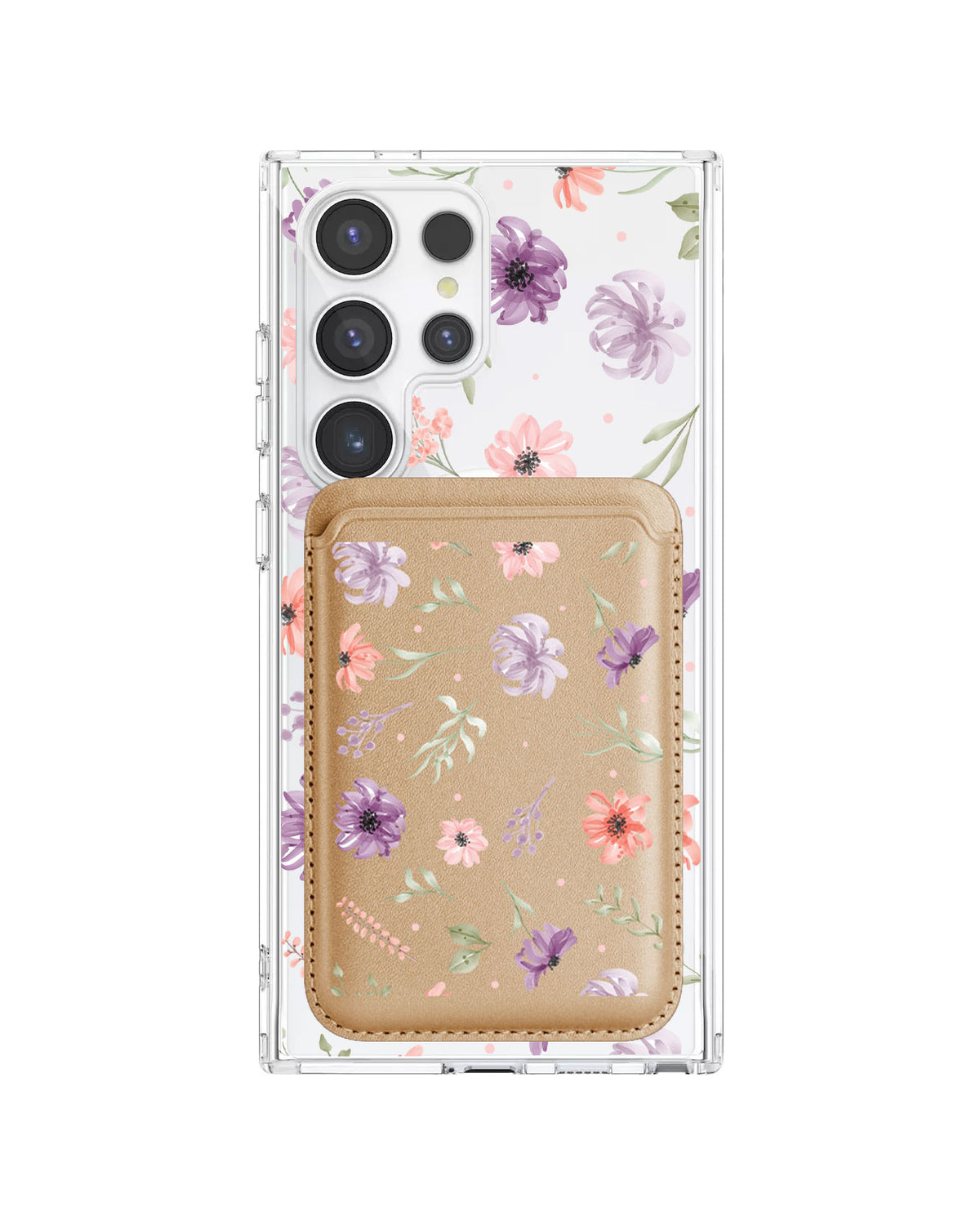 Android Magnetic Wallet Case - Botanical Garden 3.0