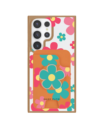 Android Magpop Wallet - Daisy Delight 2.0
