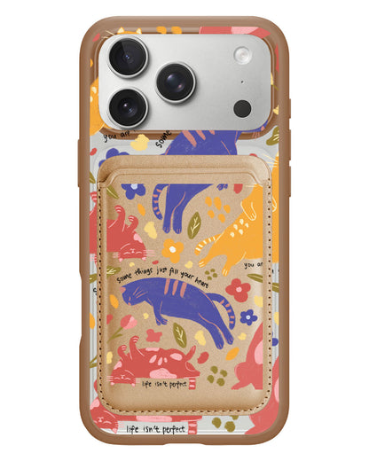 iPhone Magnetic Wallet Case - Pet Lovers