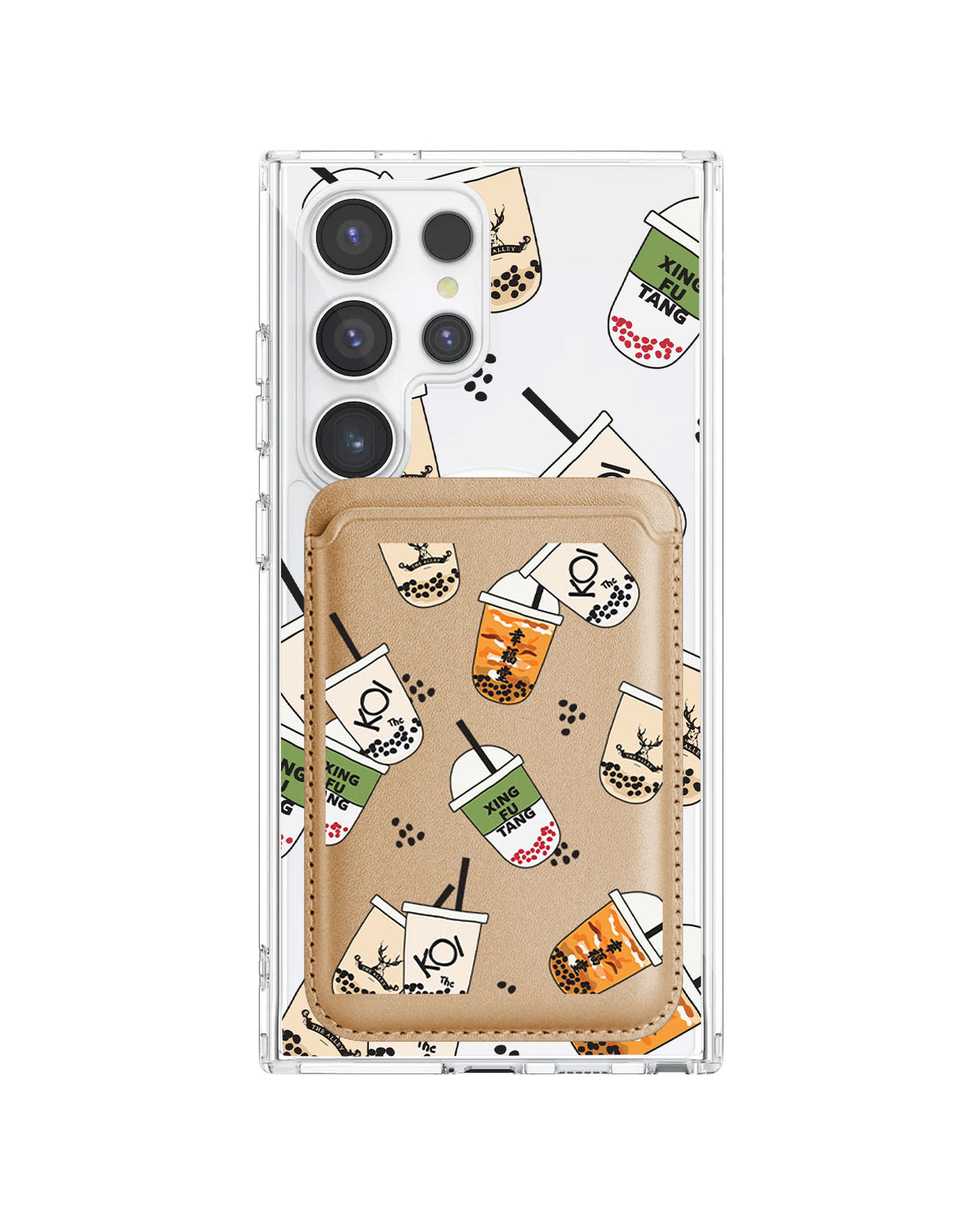 Android Magnetic Wallet Case - Boba 1