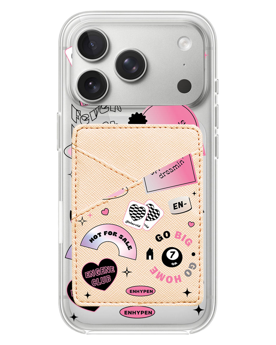 iPhone Phone Wallet Case - Enhypen Sticker Pack