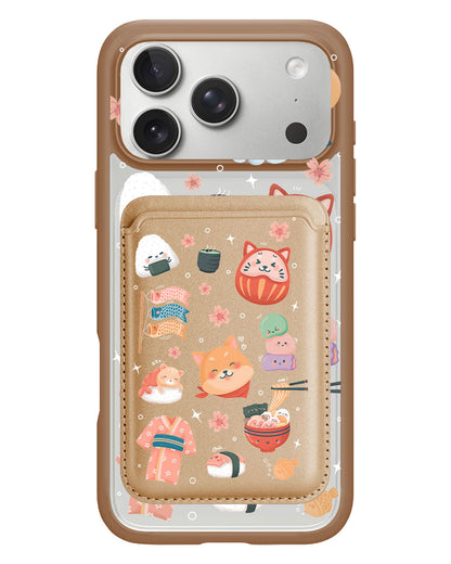 iPhone Magnetic Wallet Case - Japan