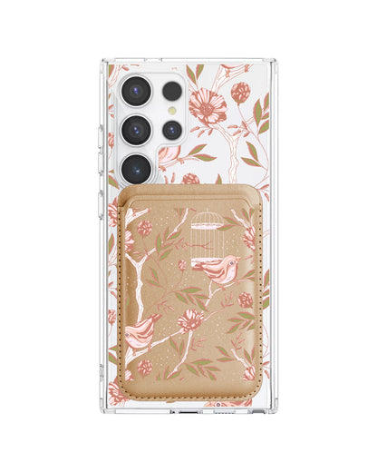 Android Magnetic Wallet Case - Lovebird 14.0