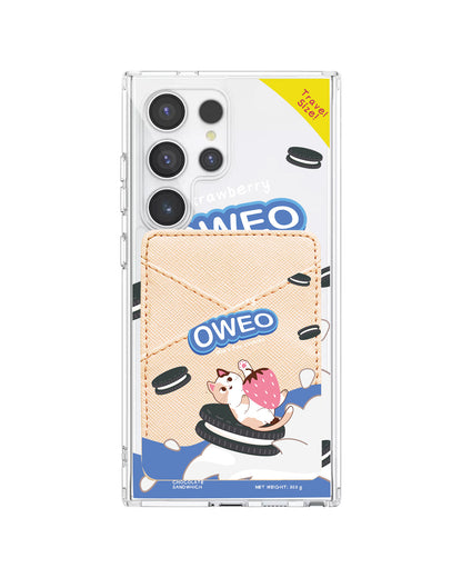 Android Phone Wallet Case - Oweo Cat