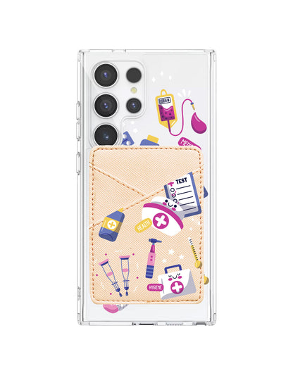 Android Phone Wallet Case - Nurse