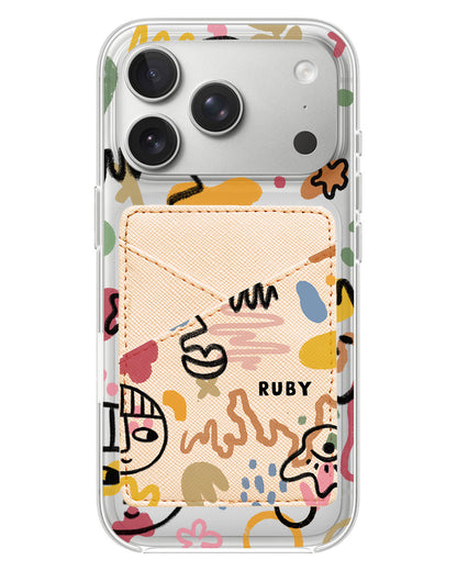 iPhone Phone Wallet Case - Abstract 3.0