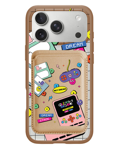 iPhone Magnetic Wallet Case - NCT Glitch Mode